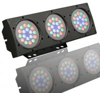 BriteQ LED Powerbank Projecteur RGB 54W